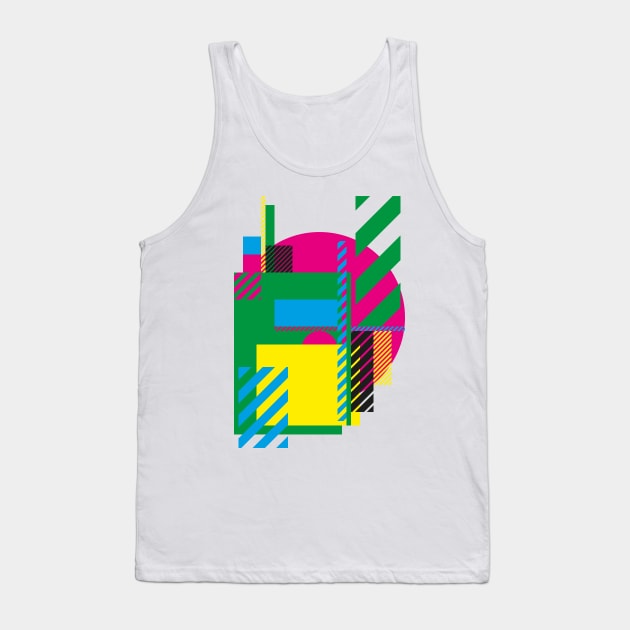 Abstract#130 Tank Top by process22